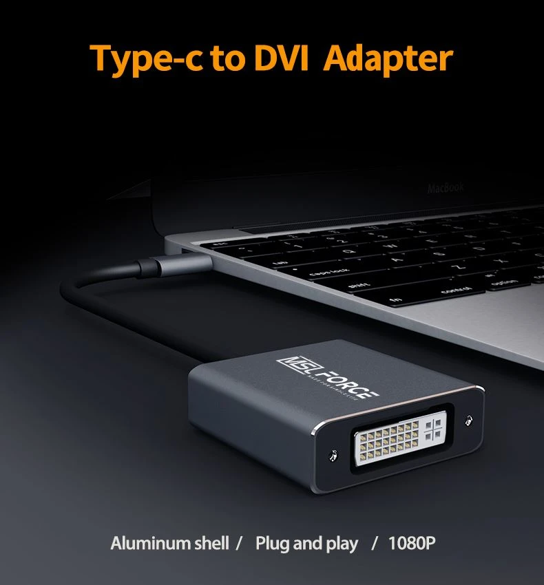 USB C TO DVI Active adapter