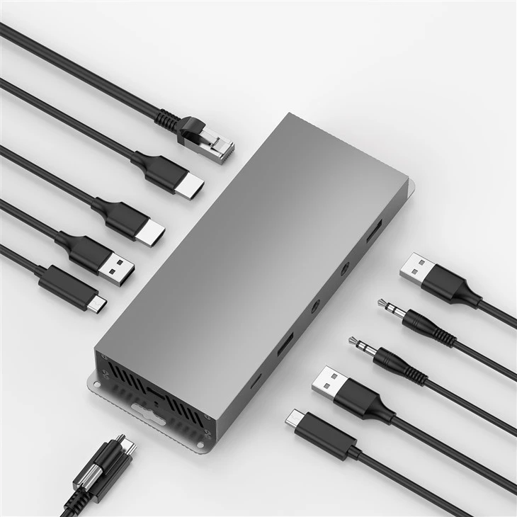 USB-C HUB For Conference System Dual HDMI 4K